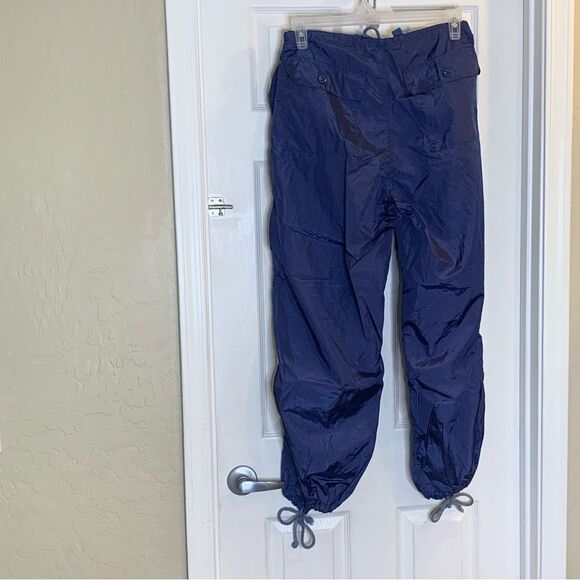 Edikted Blue Parachute Pants High Rise Size XS/S - Picture 4 of 10